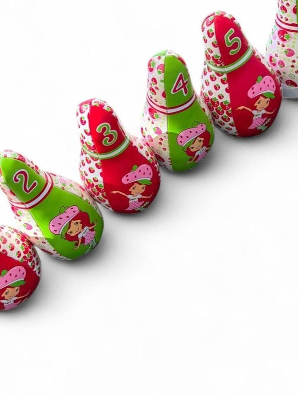 Strawberry Shortcake Vintage Kids Bowling Pins